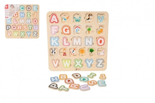 Wooden Alphabet Puzzle Board