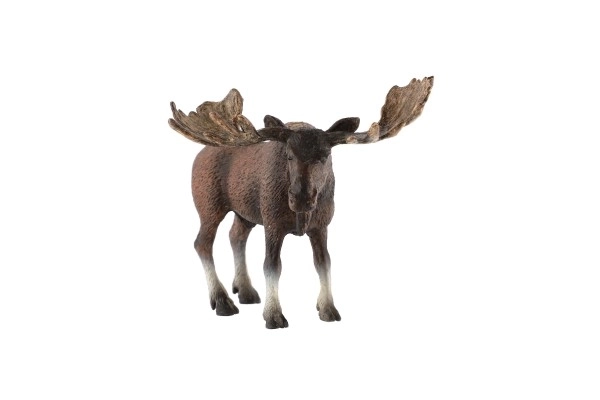 European Moose Plastic Toy 13cm in Bag