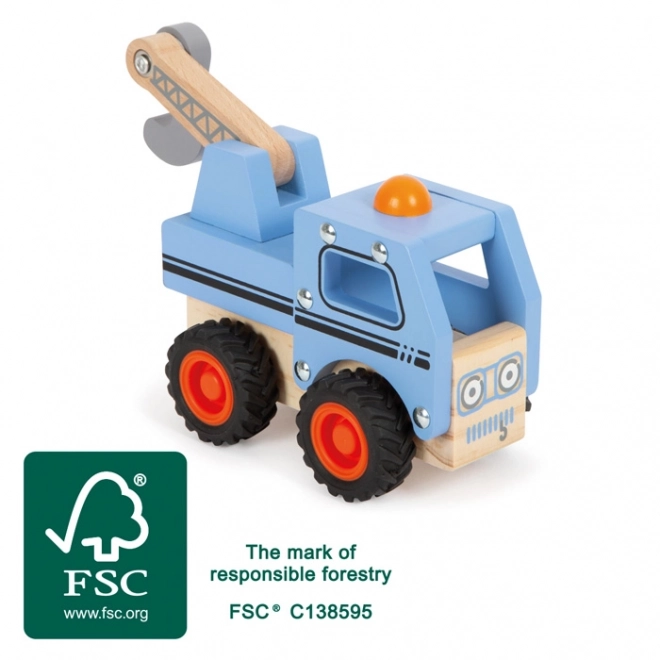 Small Foot Tow Truck Wooden Toy