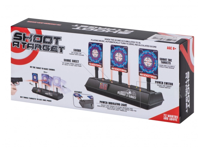 Electronic Shooting Target for Nerf Blasters