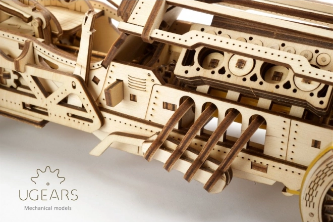 Ugears 3D Puzzle U-9 Grand Prix Car