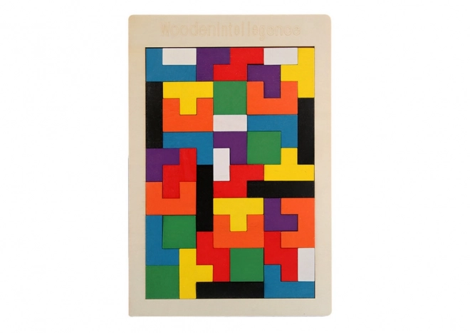 Wooden Logical Puzzle Set