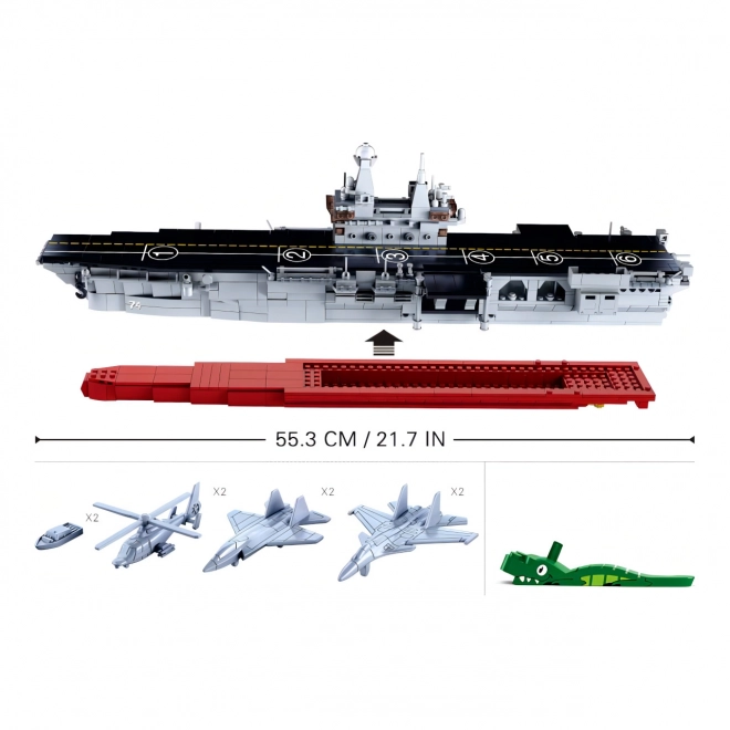 Sluban Aircraft Carrier Model