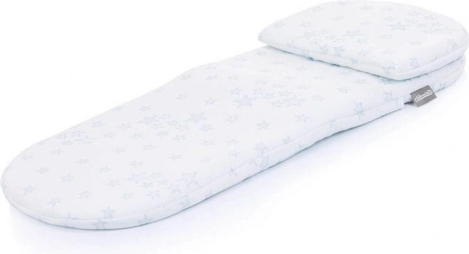 Chipolino stroller mattress blue stars