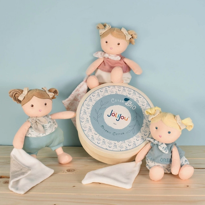 Doudou Jolijou Organic Doll Bluette