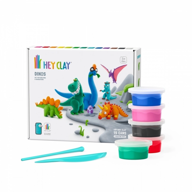 Hey Clay Dinosaur Set