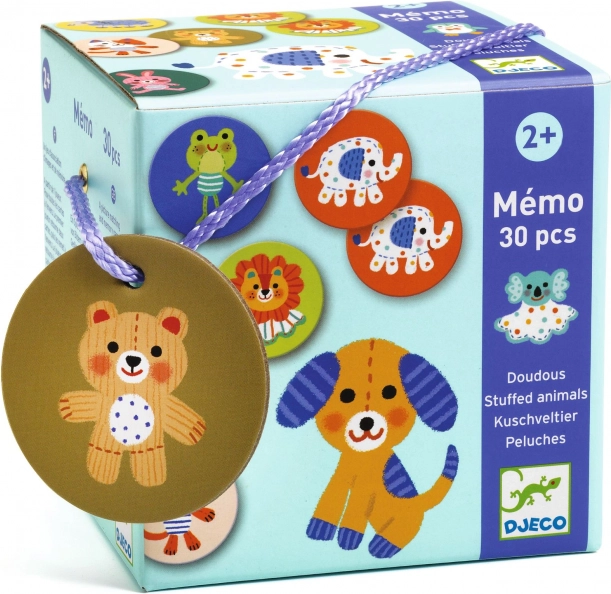 Pexeso Pluche Diertjes DJECO