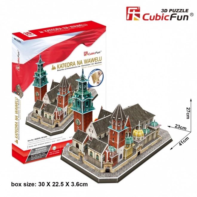 3D Puzzle Wawel Cathedral