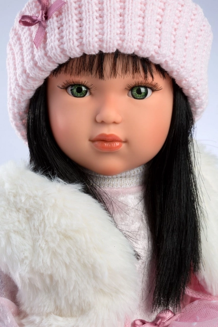 Realistic Doll with Soft Cloth Body