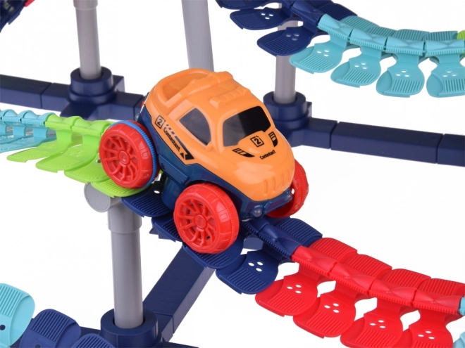 Flexible Car Race Track with Car Set