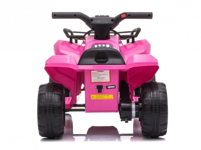 Children's Battery Quad Pink