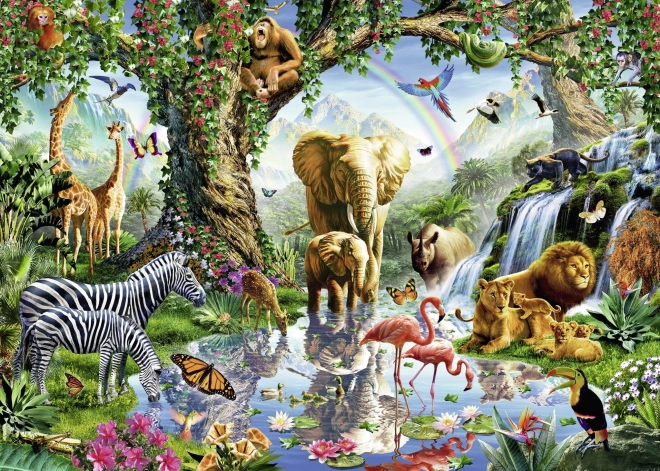 Diamond Painting Life in the Jungle Kit 30x40 cm