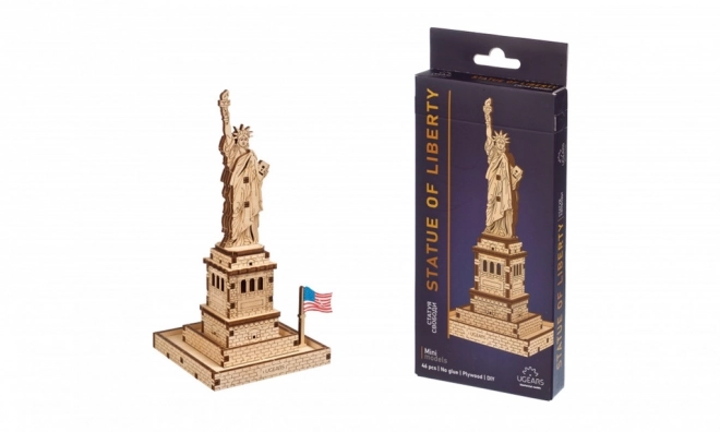 Modello in legno 3D Statua della Libertà