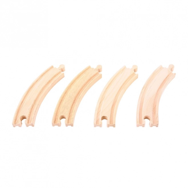 Bigjigs Rail Long Curved Tracks