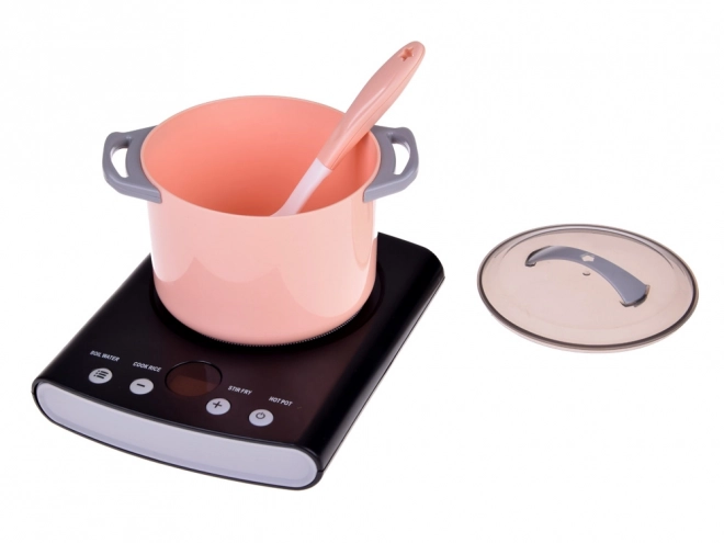 Electric Stove and Cooking Accessories Set for Young Chefs