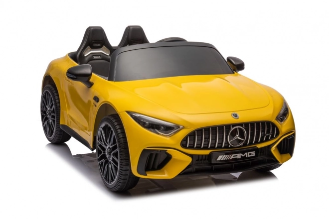 Electric Toy Car Mercedes AMG SL63 Yellow