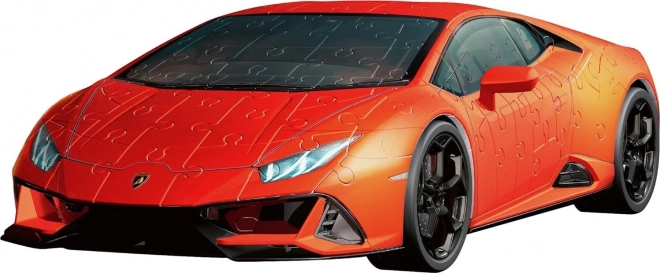 Lamborghini Huracan Evo Orange Puzzle