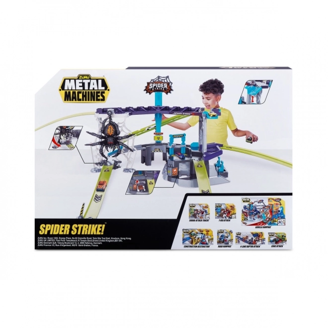 Racing Track Set Spider Attack - Metal Machines