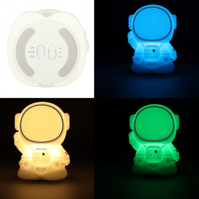 Silicone Night Light Astronaut for Kids