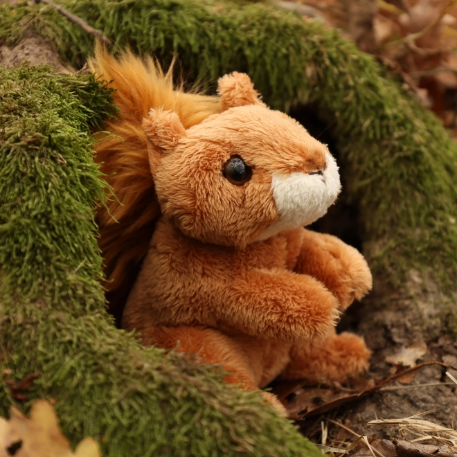 Eco-Friendly Sitting Woodland Plush Animals