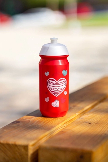 Heart Design Water Bottle