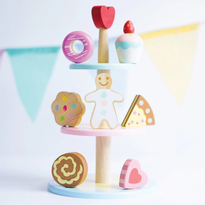 Three-Tiered Dessert Stand by Le Toy Van