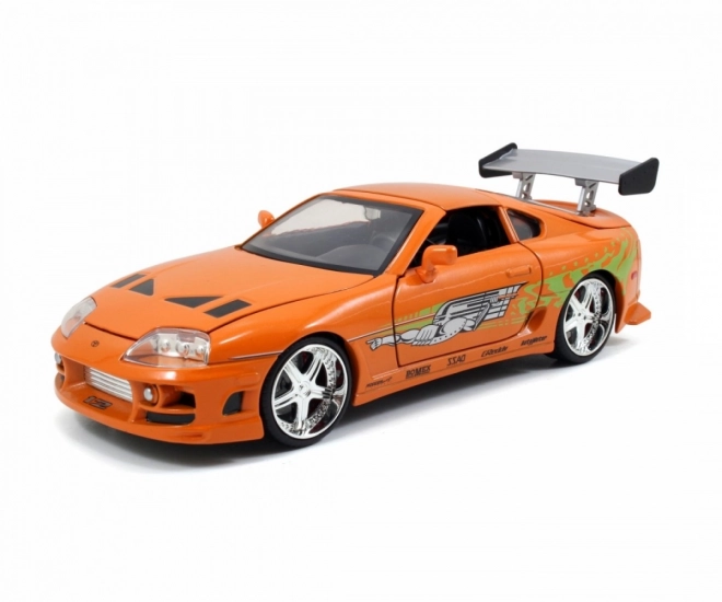 Fast & Furious 1995 Toyota Supra with Brian O'Conner Figurine