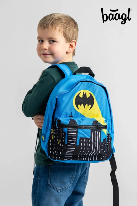 Preschool Backpack Batman Blue