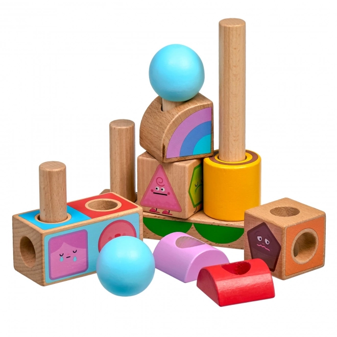 Shapes and Emotions Wooden Puzzle