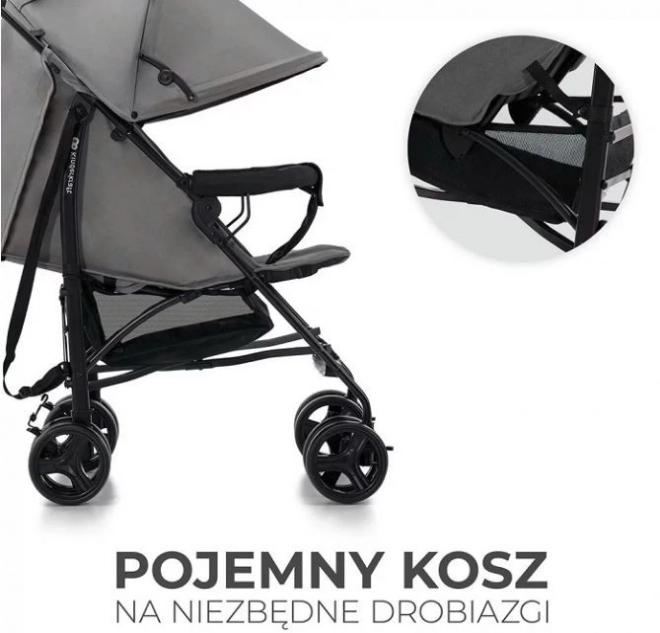 Kočárek Kinderkraft TIK Šedý
