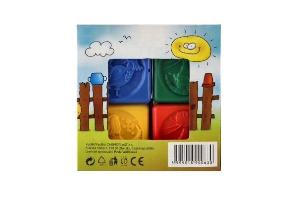 Colorful Plastic Building Blocks Set