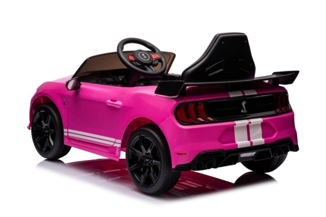 Battery-Powered Ford Mustang GT500 Shelby Pink