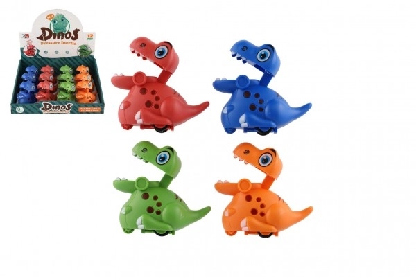 Plastic Push And Go Dinosaur Toy