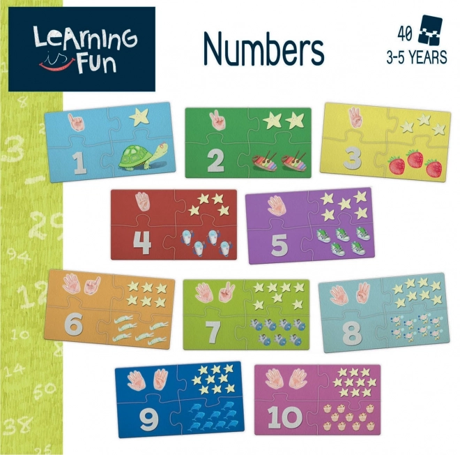 Educational Puzzle and Game: Learning is Fun Numbers