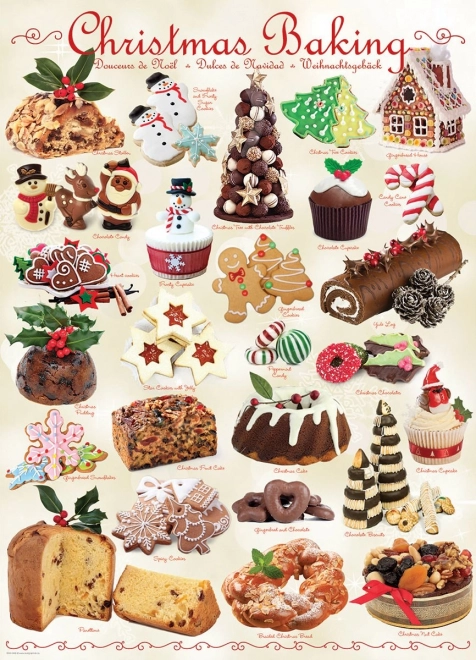 Eurographics Sweet Christmas Puzzle 1000 Pieces