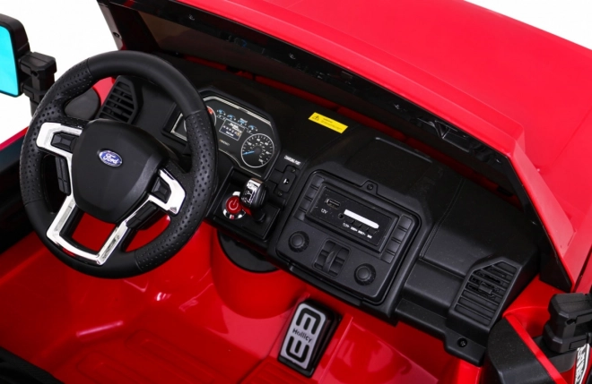 Autoturism electric Ford Super Duty – Červené