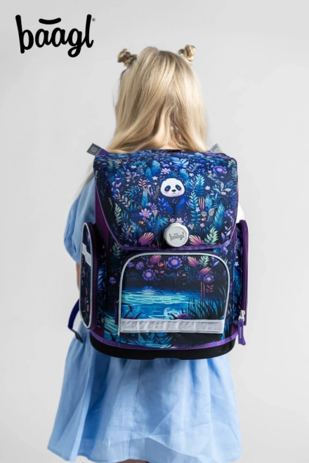 School Backpack Ergo Jungle Panda