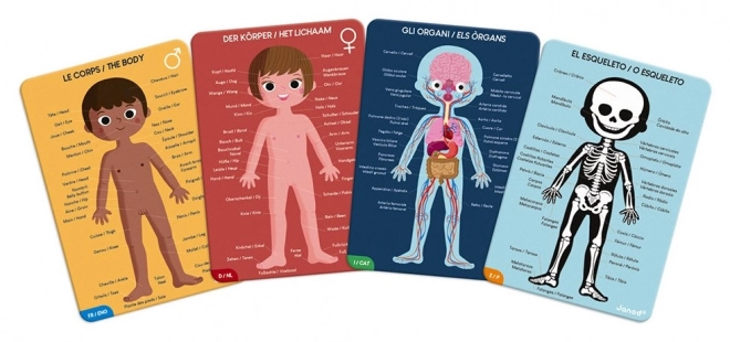 Janod Human Body Educational Puzzle Set