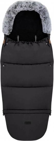 winter footmuff 2-in-1 MoMi Sardi black