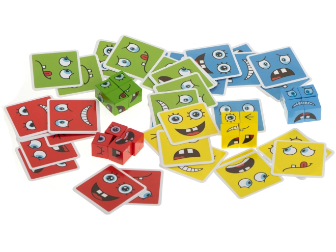Cubes colorés pour un assemblage rapide