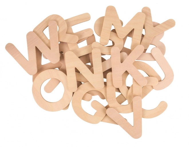 Wooden Alphabet Large Letters by Bigjigs Toys