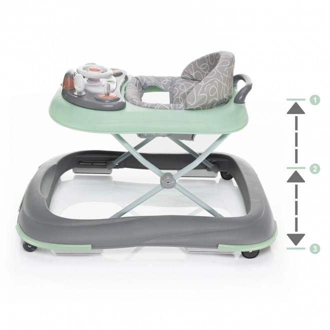 Fiesta Baby Walker in Grey/Mint