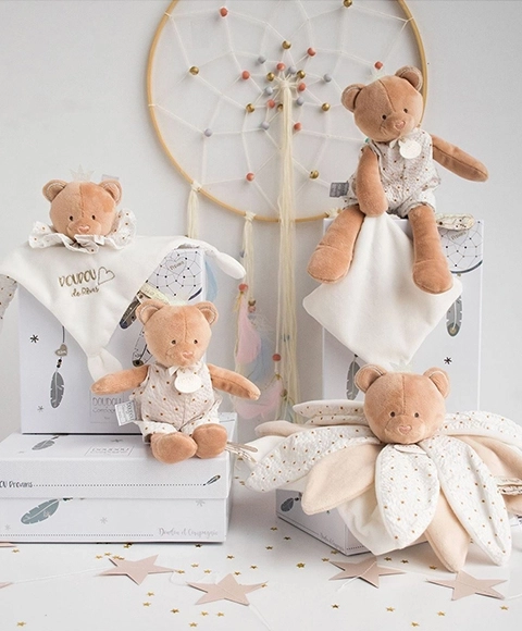 Plush Teddy Bear with Blanket Gift Set