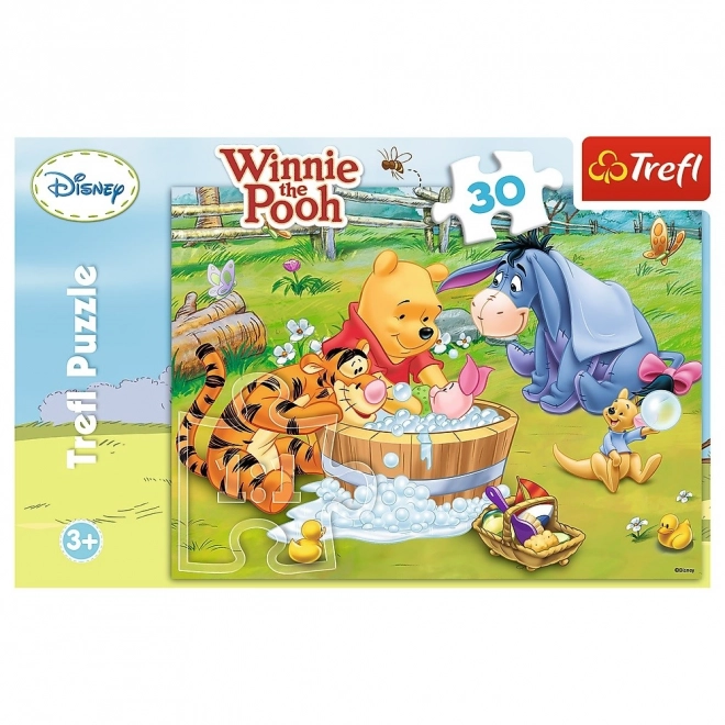 Piglet's Bath with Winnie the Pooh Puzzle 30 Pieces