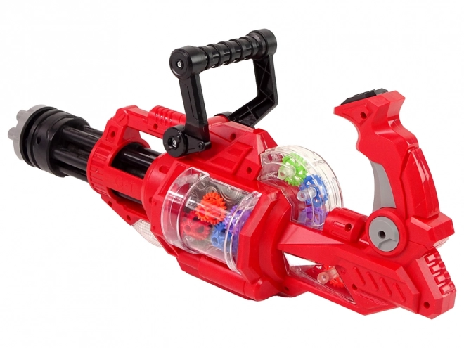 Electric Rotating Cannon Toy Gun with Lights and Sounds