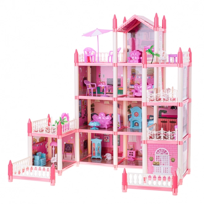 Pink Dollhouse Villa DIY