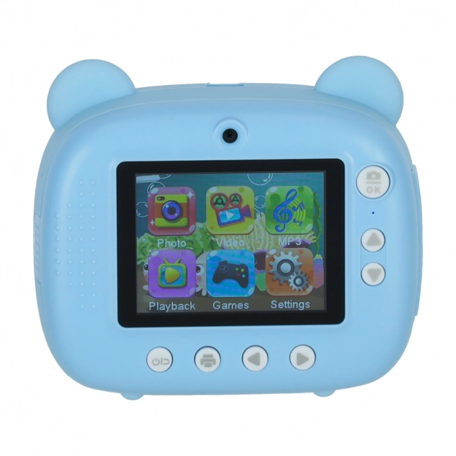 Instant Camera for Children Blue Bear