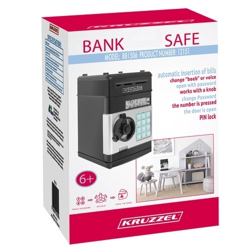 Electronic Safe Piggy Bank with PIN