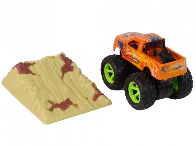 Monster Truck Toy with Ramp