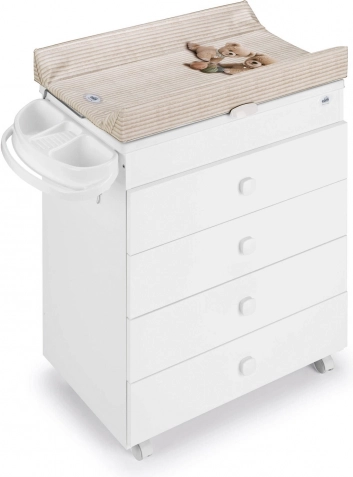 Fasciatoio per bambini Asia Bianco